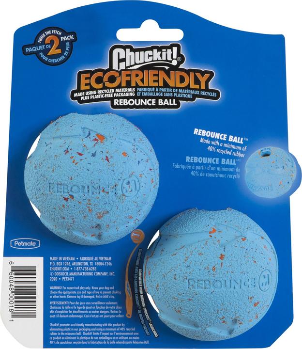 Produktbild Chuckit! Chuckit Med Rebounce Ball 2 Pack.