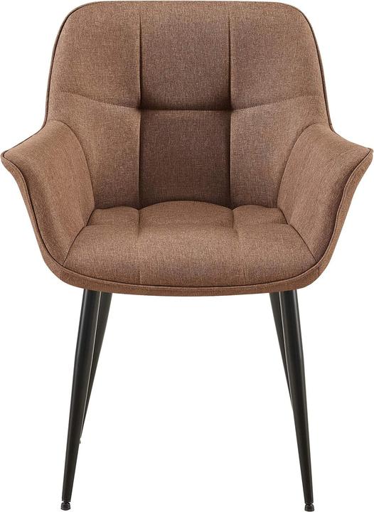 Produktbild Swisshandel24 Esszimmerstuhl Roseville Stoff, taupe