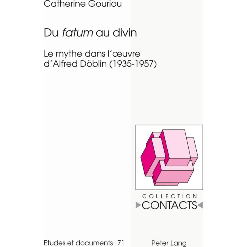 Du 'fatum' au divin, Fachbücher von Catherine Gouriou