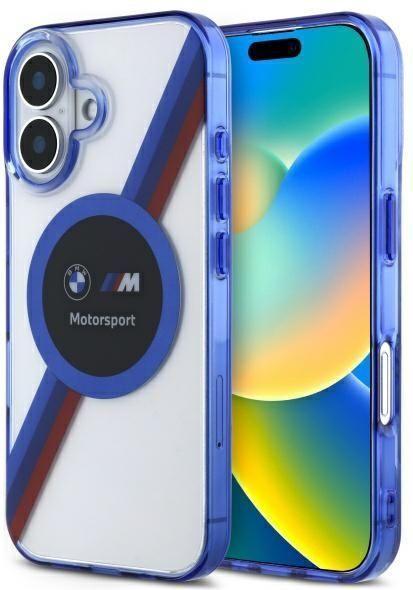 BMW BMHMP16S23HTPUT iPhone 16 6.1" przezroczysty/transparent hardcase Motosport IML Circle Ma (Apple iPhone 16)