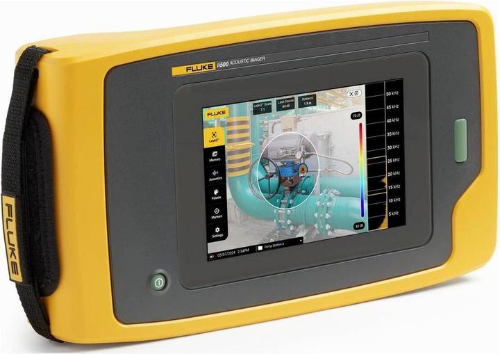 Fluke Industrial Acoustic Imaging Camera for Compressed Air Leak, 2... 52kHz, 63°, 1280 x 800