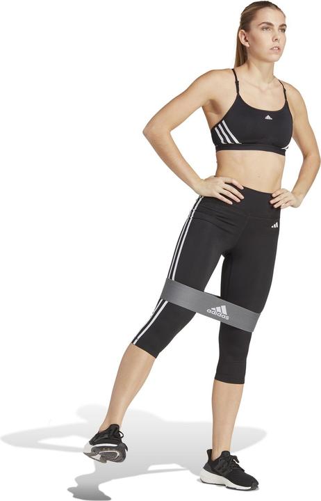 Actual product image adidas Women's Training Essentials 3-Stripes 3/4 Tights (L)