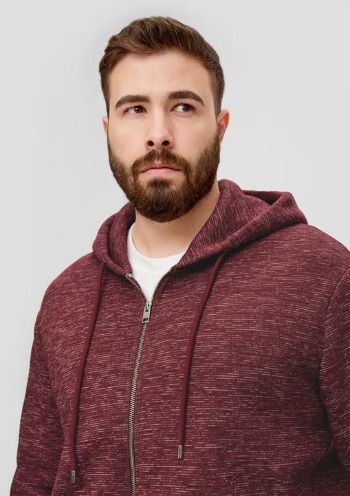 Produktbild s.Oliver Sweatshirt Jacke Sweatjacke mit Kapuze (4XL)