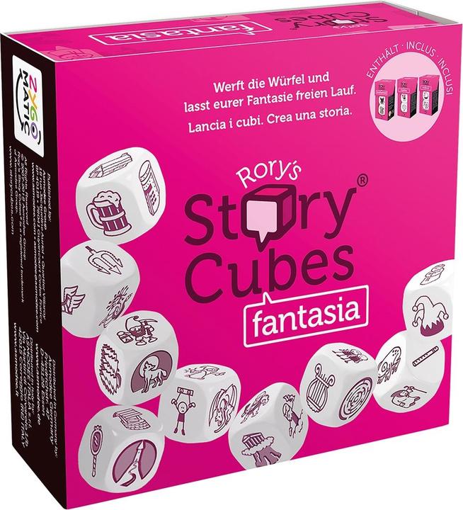 Produktbild Asmodée Würfelspiel Rory's Story Cubes Fantasia (Französisch, Italienisch, Deutsch)