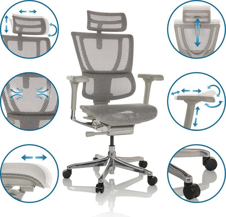 Produktbild Hjh Office Ergohuman Slim G Gen2