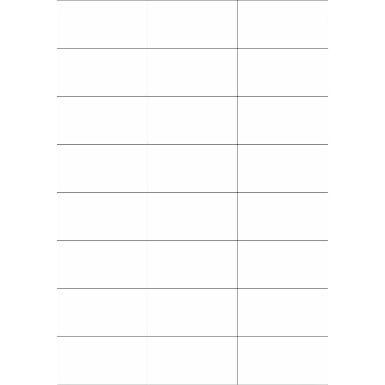 4x Schäfer Shop, Etiketten, Universal-Etiketten, 70,0 x 37,0 mm, Permanentkleber, 2400 Stück