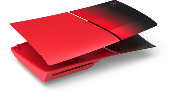 Produktbild Sony PlayStation5 Konsolen-Cover – Techno Red (PS5)