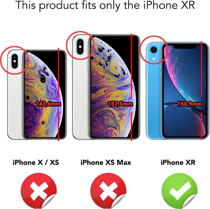 Immagine prodotto Nalia copertura del telefono cellulare (Apple iPhone XR)