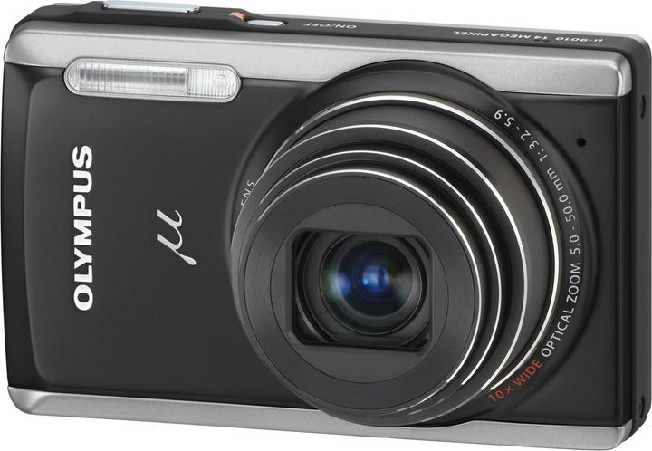 Olympus Mju 9010, 14MP, zoom 10x, memoria interna 2GB, nero (1/2,3'')