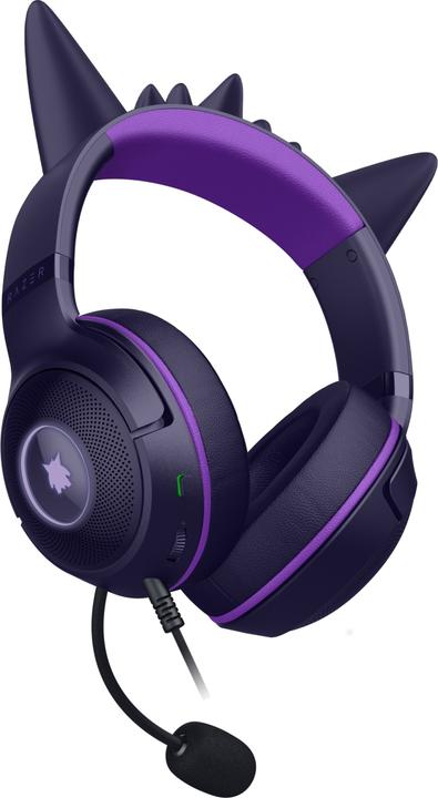 Image du produit Razer Kraken Kitty V2 - Pokémon Gengar Ed. (Filaire)