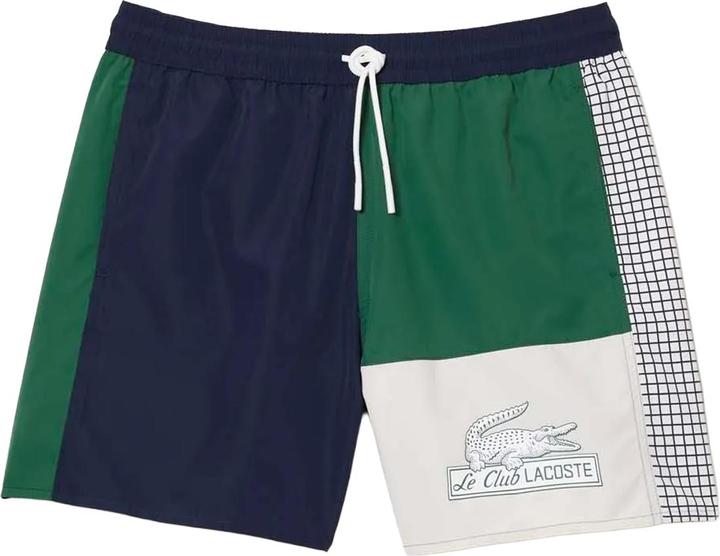 Lacoste Costume da Bagno a Pantaloncino Pannello Uomo (S)