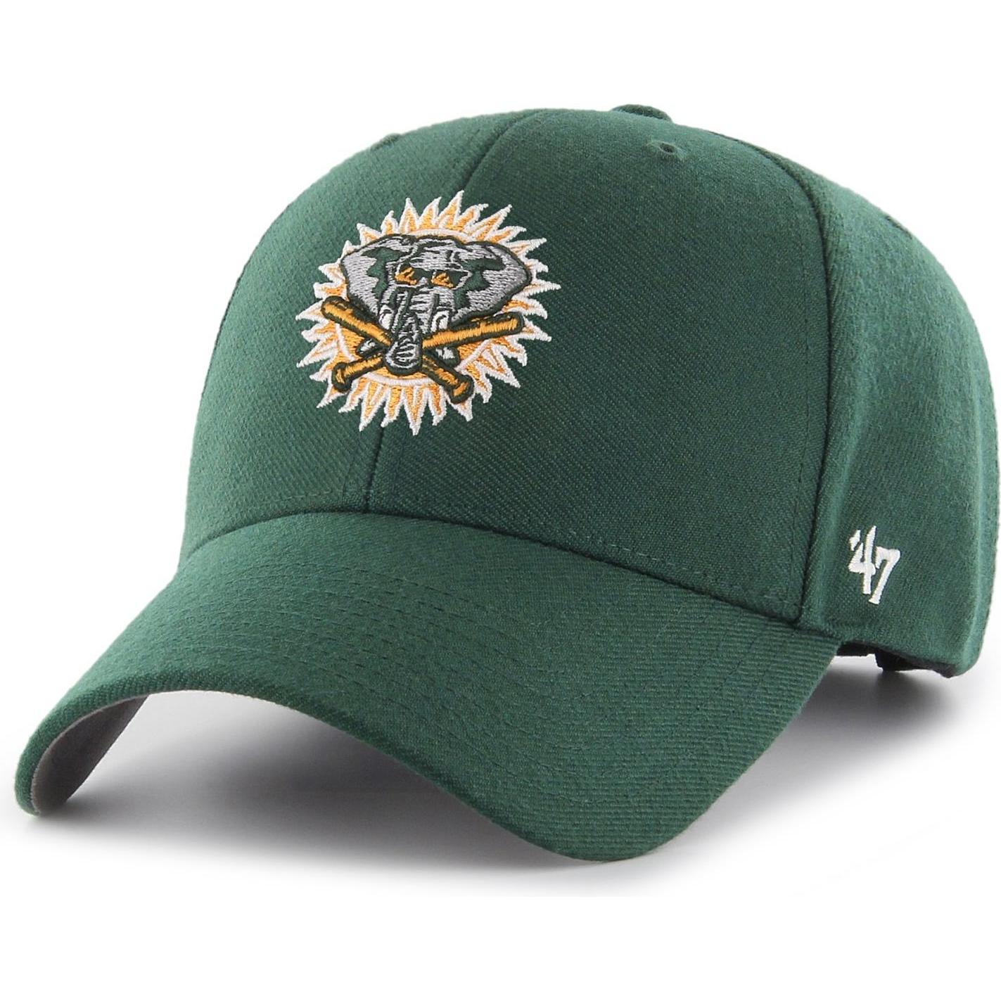 47 Brand, Herren, Cap, Oakland Athletics Cooperstown, Grün