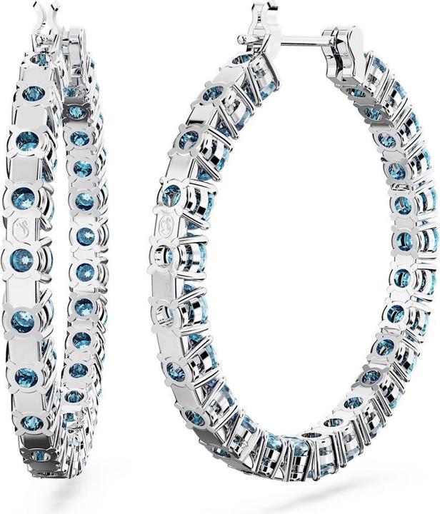 Immagine prodotto Swarovski Matrix Creoles taglio rotondo blu (Cristallo Swarovski)