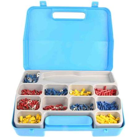 Rs Pro 750 piece crimp terminal and splice kit, Elektronikkabel + Stecker, Mehrfarbig
