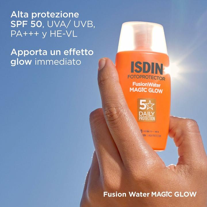 Actual product image Isdin Water Magic Glow (SPF 50, 50 ml)