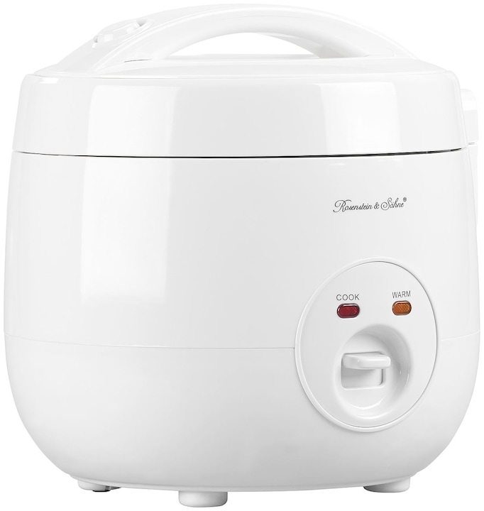 Actual product image Rosenstein & Söhne Reiskocher mit Warmhalte-Funktion & Dampfgar-Einsatz