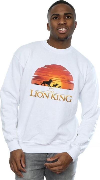 Immagine prodotto Disney The Lion King Movie Sunset Logo Felpa Uomo (5XL)