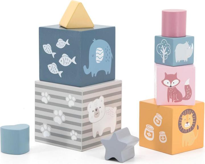 Actual product image Viga Toys Stacking tower