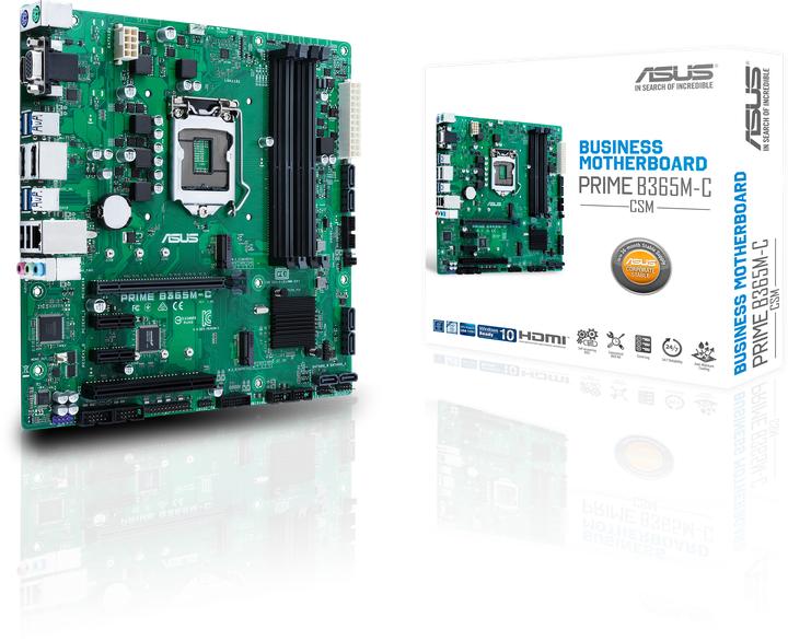 Produktbild ASUS PRIME B365M-C/CSM (LGA 1151, Intel B365, mATX)