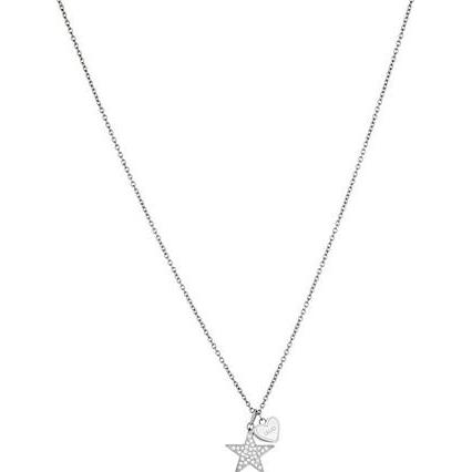 Liu Jo, Halsschmuck, Liu.Jo - Steel necklace with star LJ1404 (L)