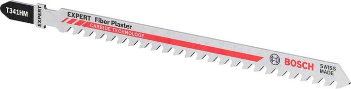 Actual product image Bosch Professional Zubehör EXPERT 'Fiber Plaster' T 341 HM Jigsaw blade, 3 pieces