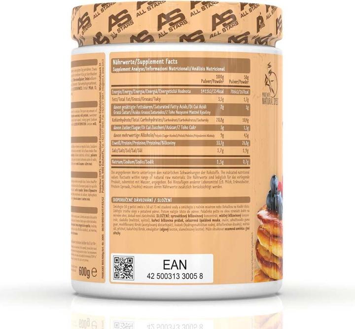 Image du produit All Stars Mélange De Protéines Pour Crêpes (600 g)