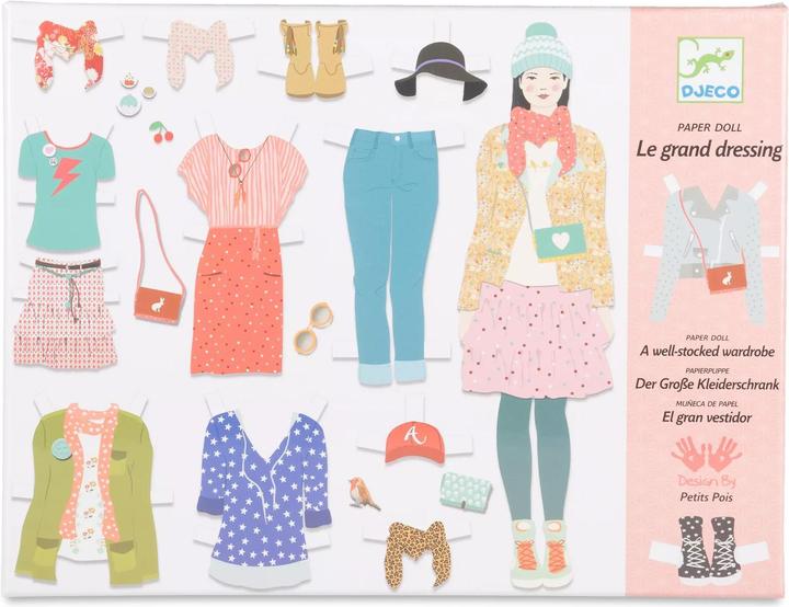 Actual product image Djeco The large wardrobe