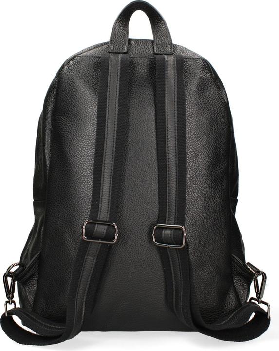 Actual product image John Richmond Herren Rucksack Aus Echtleder - Obsidian Lux Modell - 41.0 X 30.0 X 16.0 Cm