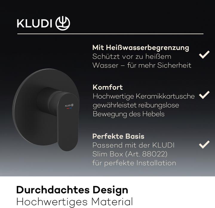 Produktbild Kludi X1 Unterputz-Brause-Einhandmischer