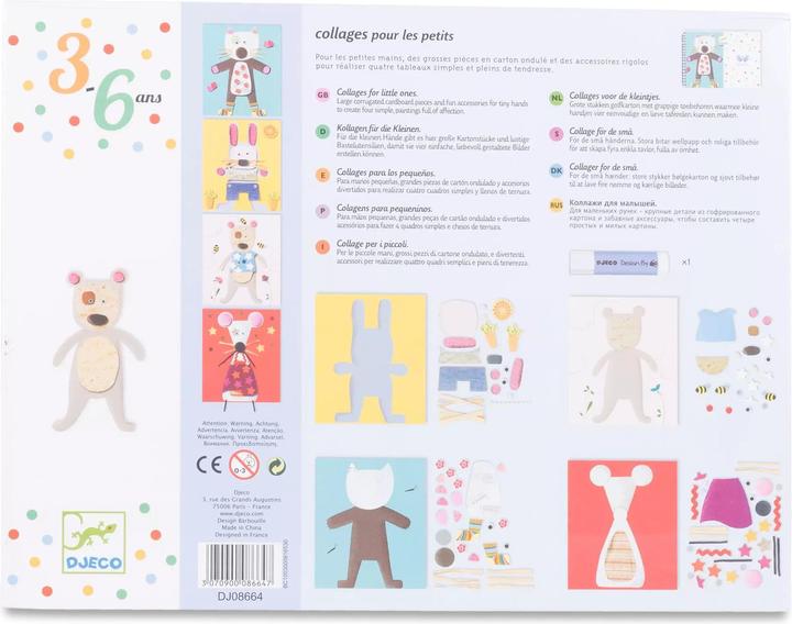 Image du produit Djeco Collages pour les petits