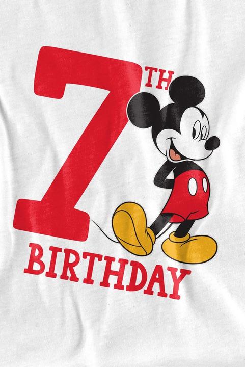 Immagine prodotto Disney Maglietta 7° Compleanno Topolino Bambini (128)