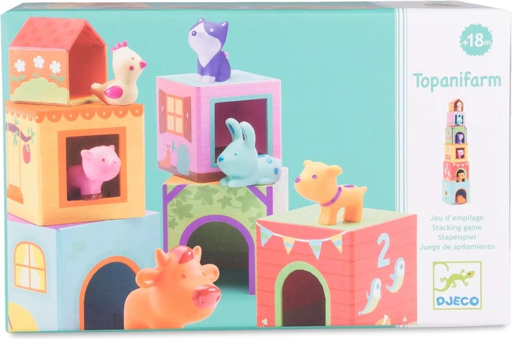 Actual product image Djeco Stacking game