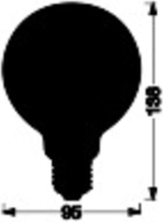 Produktbild Ledvance gold / messing (E27, 8 W, 650 lm, 1 x, G)
