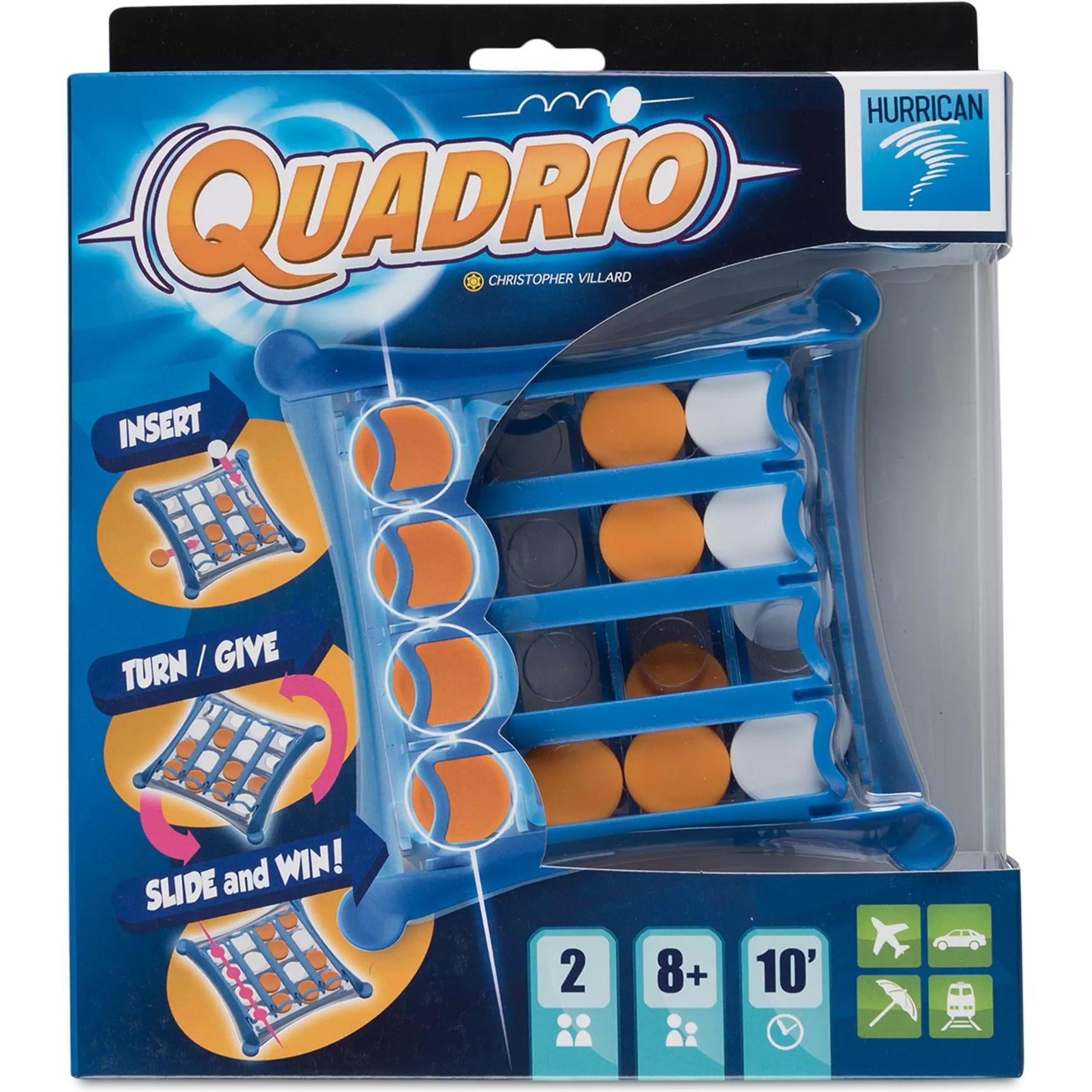 Swissgames-Spiele Gesellschaftsspiel Quadrio (Englisch) (241587)