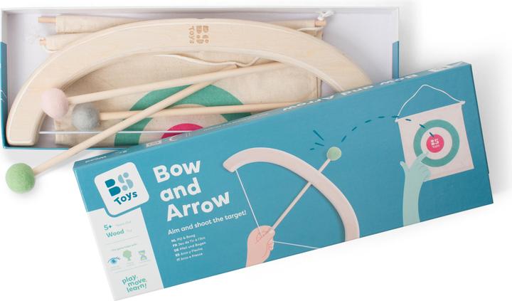 Actual product image GCS BS TOYS Activity game Bow and Arrow