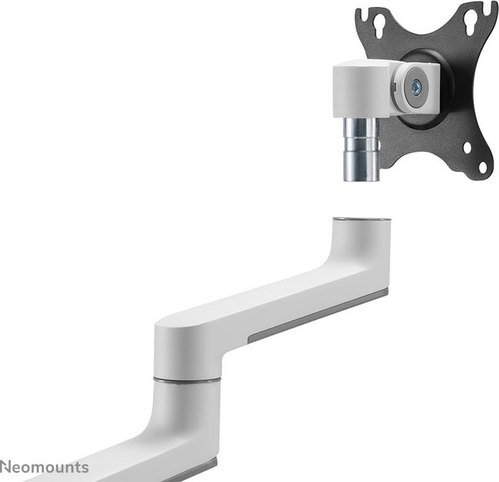 Actual product image Neomounts Table mount dual 100x100 -8kg 17-27"/h?v/incline/pivot/clamp/white? (Table, 27.01")