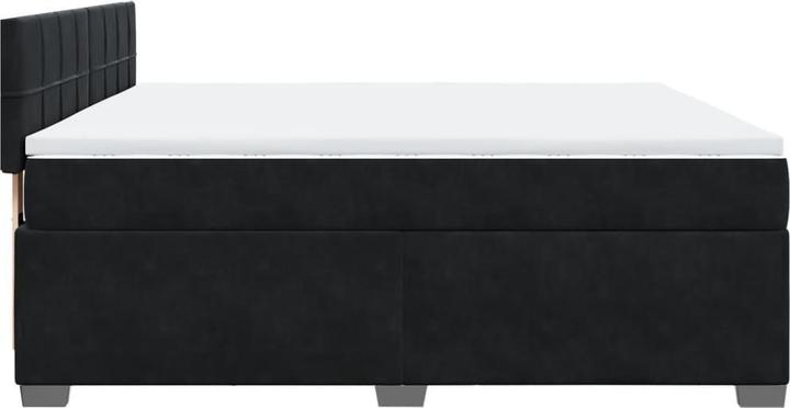 Produktbild vidaXL Bo x springbett mit Matratze 180 x 200 cm Samt (180 x 200 cm)