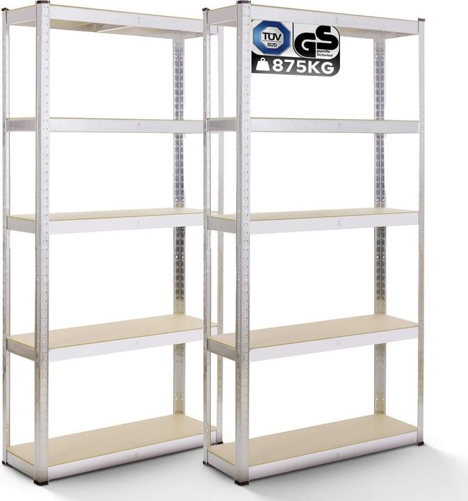 Arebos Schwerlastregal x2