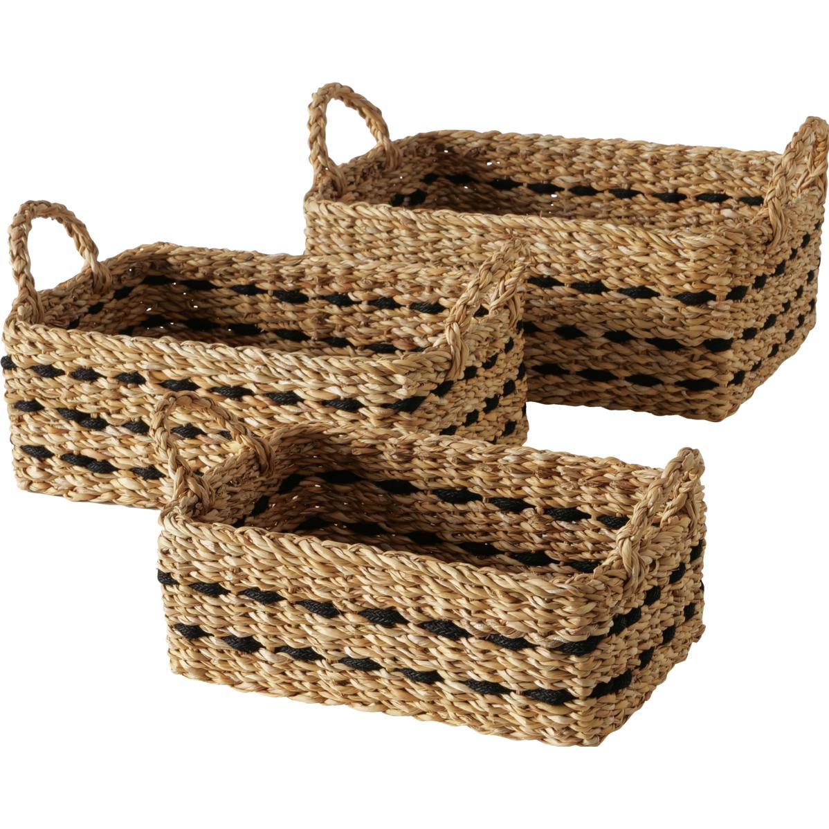 Thumbnail - Boltze Home, Aufbewahrungskorb, Bokar (3 x, 26 x 26 x 26 cm)