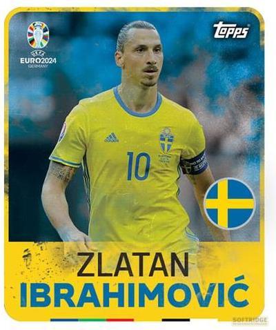 Actual product image Topps Euro 2024 Sticker Collection - Display Box (German, Booster display)