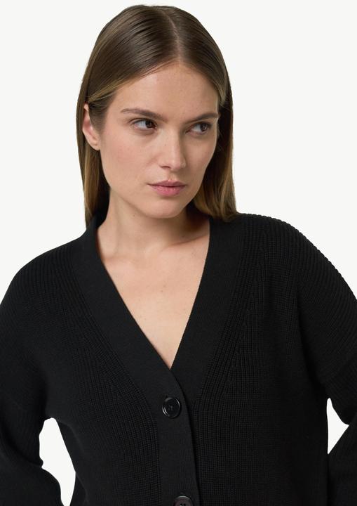 Produktbild Comma Strickjacke Lässige Strickjacke mit voluminösen Ärmeln (40)