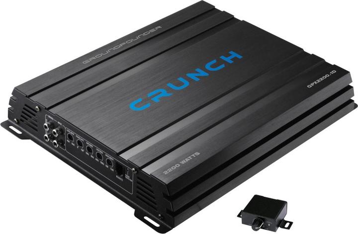 Crunch GPX2200.1D Klasse D Mono Verstärker 500 WRMS@4 ohm (Mono-Verstärker)
