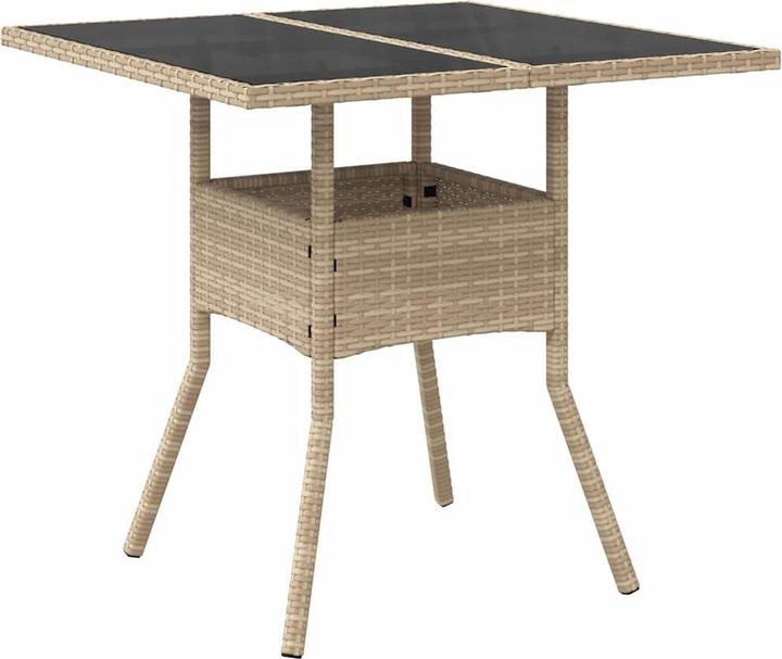 Produktbild vidaXL Garten Essgruppe (80 x 80 x 75 cm)