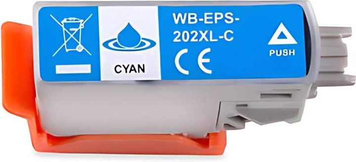 Immagine prodotto Hermex Cartuccia di inchiostro compatibile Epson 202 C13T02F24010 blu (C)