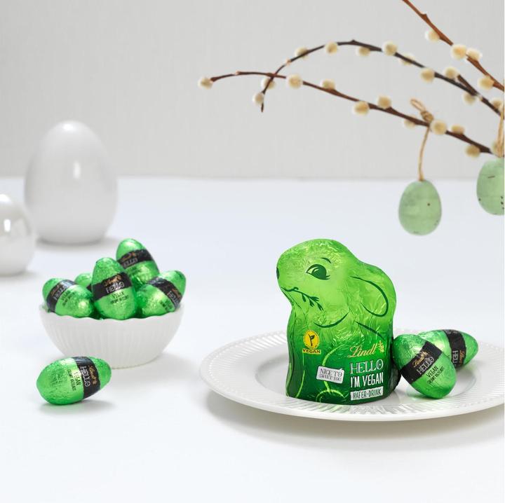 Produktbild Lindt Hello Vegan Bunny mit Hafer-Drink (80 g)