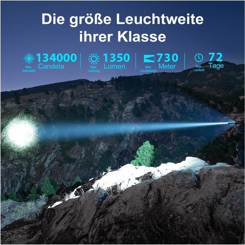 Thumbnail - Olight, Taschenlampe, Javelot (18.50 cm, 1350 lm)