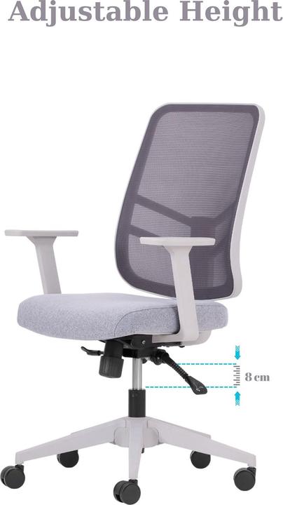 Image du produit Kalune Design Leto Grey Office Chair Set 2 Pieces