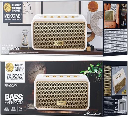 Actual product image Wekome Wireless speaker Bluetooth V5.3 (17 h)