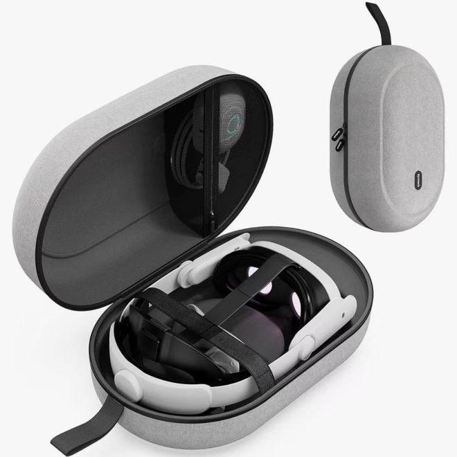 Actual product image Syntech Meta Quest 3, Quest 3S und Quest 2 Hartschalen Tasche L