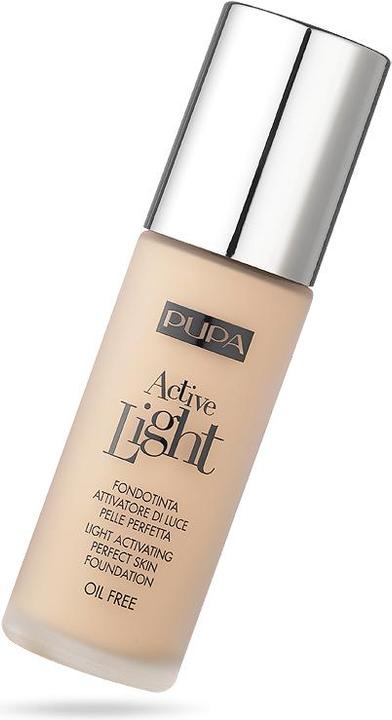 Pupa Milano PUPA Active Light Perfect Skin Foundation SPF10 beztłuszczowy podkład do twarzy 011 30ml (Light Beige)
